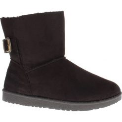Buty zimowe damskie: Zimowe botki „Myrtille” w kolorze czarnym