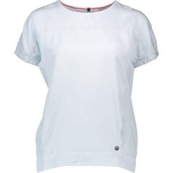 Koszulka "Urelie" w kolorze błękitnym. Niebieskie koszulki damskie khujo, xl, z aplikacjami, z okrągłym kołnierzem. W wyprzedaży za 125,95 zł.
