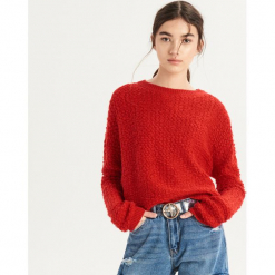 Czerwony sweter - Czerwony. Czerwone swetry klasyczne damskie marki Sinsay, l. Za 59,99 zł.