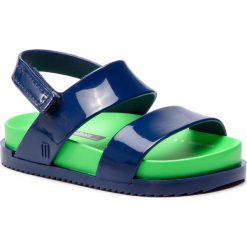 Sandały MELISSA - Mini Melissa Cosmic Sandal Bb 32332 Blue/Green 52148. Niebieskie sandały dziewczęce Melissa, z tworzywa sztucznego, bez zapięcia. W wyprzedaży za 169,00 zł.
