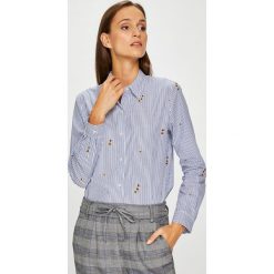 Scotch & Soda - Koszula. Niebieskie bluzki damskie marki Scotch & Soda, s, w paski, z bawełny, klasyczne, z klasycznym kołnierzykiem, z długim rękawem. W wyprzedaży za 269,90 zł.