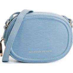 Torebka SILVIAN HEACH - Shoulder Bag Graena Saffiano RCP19053BO Aqua W1642. Niebieskie listonoszki damskie Silvian Heach, bez wzorów, ze skóry ekologicznej, bez dodatków. W wyprzedaży za 189,00 zł.