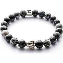 Bransoletki damskie: Bransoletka Gemini Classic Buddah Grey C12-G