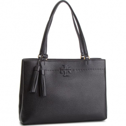 Torebka TORY BURCH - Mcgraw Triple Compartment 54298 Black 001. Czarne torebki klasyczne damskie Tory Burch, bez wzorów, ze skóry, klasyczne, bez dodatków. Za 2129,00 zł.
