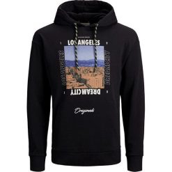 Jack&Jones Męska bluza firmy Suburban Sweat Hood Black (rozmiar S). Czarne bluzy męskie Jack&Jones, s, bez wzorów, bez kołnierzyka, bez rękawów, bez kaptura. W wyprzedaży za 143,00 zł.