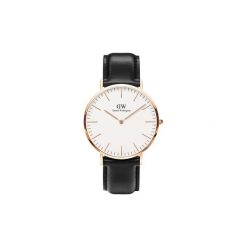 Zegarki analogowe Daniel Wellington Classic Sheffield - 40mm. Czarne, analogowe zegarki męskie marki Daniel Wellington. Za 457,09 zł.
