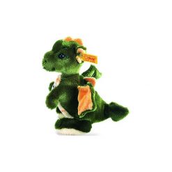 Steiff Maskotka Smok Raudi stojący 17 cm kolor zielony. Zielone przytulanki i maskotki marki Steiff, z materiału. Za 143,00 zł.