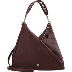 Shopper bag damskie: Aigner CARLIE ASSYMETRIC BUCKET Torba na zakupy burgundy