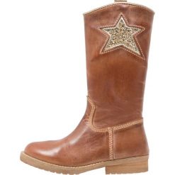 Buty zimowe damskie: Hip Kozaki mid brown