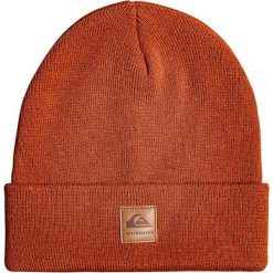 Quiksilver Męska czapka Brigade Beanie Barn Red EQYHA03197-RQJ0. Czerwone czapki męskie Quiksilver, bez wzorów, z materiału, sportowe. Za 131,00 zł.