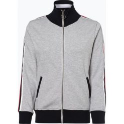 Franco Callegari - Damska bluza rozpinana, szary. Szare bluzy damskie Franco Callegari, w paski, bez rękawów, bez kaptura. Za 99,95 zł.