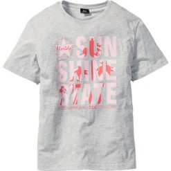 Shirt z długim rękawem bonprix biel wełny. Białe t-shirty męskie bonprix, z nadrukiem, z wełny, z klasycznym kołnierzykiem, z długim rękawem, długie, bez kaptura. Za 24,99 zł.