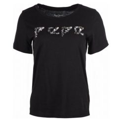 Pepe Jeans T-Shirt Damski Jotie M Czarny. Czarne t-shirty damskie Pepe Jeans, m, z jeansu. Za 175,00 zł.