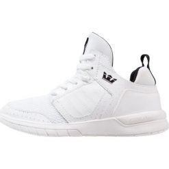 Supra METHOD Tenisówki i Trampki white. Białe trampki dziewczęce marki Supra, ze skóry. W wyprzedaży za 131,45 zł.