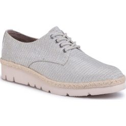 Espadryle TOM TAILOR - 2797003 Silver. Szare espadryle damskie Tom Tailor, bez wzorów, ze skóry ekologicznej, bez obcasa, na płaskiej podeszwie. W wyprzedaży za 99,98 zł.