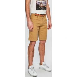 Blend - Szorty. Żółte spodenki i szorty męskie Blend, s, w paski, z elastanu, casualowe. W wyprzedaży za 99,90 zł.