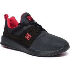 Sneakersy DC - Heathrow ADYS700071 Battleship/Black/BBK. Niebieskie sneakersy męskie DC, bez zapięcia, DC Heathrow. Za 329,00 zł.
