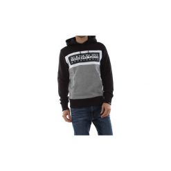 Bluzy Napapijri N0YIM9 BEK H. Czarne bluzy męskie Napapijri, s, bez wzorów, bez kołnierzyka, bez rękawów, bez kaptura. Za 299,37 zł.