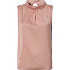 Taifun - Top damski, różowy. Różowe topy damskie Taifun, bez wzorów, z dżerseju, z wykładanym kołnierzem. Za 99,95 zł.