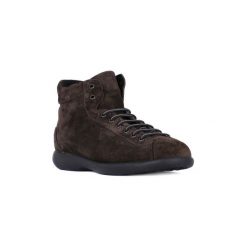 Botki Frau SUEDE LAB. Pomarańczowe botki męskie marki Frau, bez zapięcia. Za 427,67 zł.