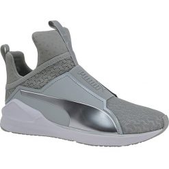 Puma Fierce Eng Mesh 189417-03. Szare buty sportowe damskie marki Puma, bez wzorów, z tkaniny, sportowe. W wyprzedaży za 299,99 zł.