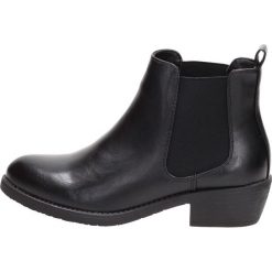 Czarne botki damskie SERGIO LEONE BT551 PU. Czarne botki damskie Sergio Leone, klasyczne, na wysokim obcasie, na obcasie, bez zapięcia. W wyprzedaży za 139,00 zł.