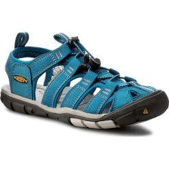 Sandały KEEN - Clearwater Cnx 1012538 Celestial/Vapor. Niebieskie klapki damskie Keen, bez wzorów, ze skóry ekologicznej, bez obcasa. W wyprzedaży za 329,00 zł.