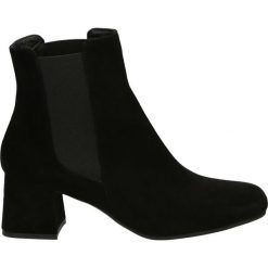 Botki - 459 CAM NERO. Czarne botki damskie marki Venezia, ze skóry. Za 449,00 zł.