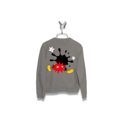Bluza Plama Myszka Micky Męska. Szare bluzy męskie marki Failfake, m. Za 160,00 zł.
