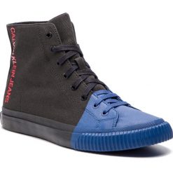 Sneakersy CALVIN KLEIN JEANS - Ivor S0599 Back/Nautical Blue. Niebieskie sneakersy męskie marki Calvin Klein Jeans, na co dzień, bez wzorów, z jeansu, bez zapięcia. Za 569,00 zł.