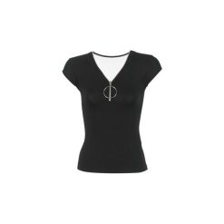 T-shirty z krótkim rękawem Morgan DBA. Czarne t-shirty damskie marki Morgan, s. Za 87,20 zł.