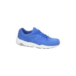 Buty Puma R698 Trinomic 359314-02. Niebieskie trampki męskie Puma, bez wzorów, bez zapięcia. Za 269,99 zł.