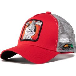 Czapka z daszkiem CAPSLAB - Looney Tunes Bugs Bunny CL/LOO/1/BUG1 Czerwony Szary. Szare czapki damskie CapsLab, bez wzorów, z bawełny. Za 129,00 zł.