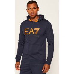 Bluza EA7 Emporio Armani 6HPM62 PJ05Z 1554. Niebieskie bluzy męskie EA7 Emporio Armani, s, bez wzorów, bez kołnierzyka, bez rękawów, bez kaptura. Za 449,00 zł.