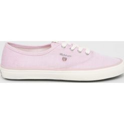 Gant - Buty New Haven. Różowe buty sportowe damskie GANT, bez wzorów, z gumy, sportowe. Za 269,90 zł.