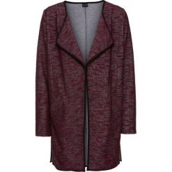 Wdzianko boucle z dżerseju bonprix czerwony klonowy - czarny. Czerwone żakiety damskie bonprix, bez wzorów, z dżerseju. Za 49,99 zł.
