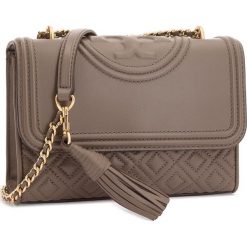 Torebki klasyczne damskie: Torebka TORY BURCH - Small Convertible Shoulder Bag 43834 Silver Maple 963