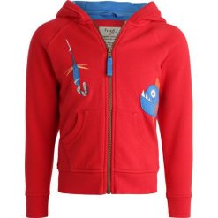 Bluzy chłopięce: Frugi KIDS ZGREEN LUCAS ZIP UP Bluza rozpinana tomato