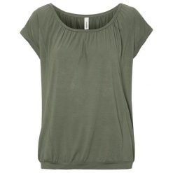 Soyaconcept Bluzka Marica khaki female zielony M (40). Zielone bluzki damskie Soyaconcept, s, bez wzorów, z bawełny, bez kołnierzyka, bez rękawów. Za 119,00 zł.