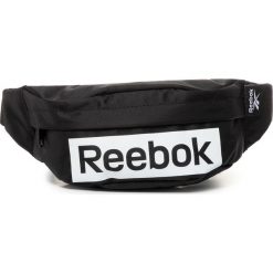 Saszetka nerka Reebok - Linear Logo Waistbag FS7215 Black. Czarne plecaki męskie Reebok, bez wzorów, z materiału, sportowe. Za 49,00 zł.