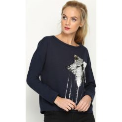 Bluzki damskie: Granatowa Bluzka Star