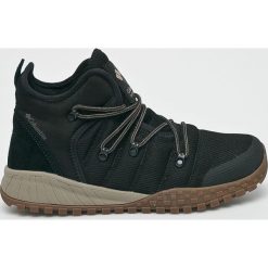 Columbia - Buty Fair Banks. Czarne buty trekkingowe męskie Columbia, ze skóry, na sznurówki, outdoorowe. W wyprzedaży za 359,90 zł.