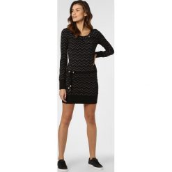 Ragwear - Sukienka damska – Alexa, czarny. Czarne sukienki damskie Ragwear, na co dzień, s, bez wzorów, z dżerseju, sportowe, bez kołnierzyka, bez rękawów, proste. Za 249,95 zł.
