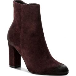 Botki BADURA - 7636-69-1338 Bordo. Czerwone buty zimowe damskie Badura, z materiału. W wyprzedaży za 289,00 zł.