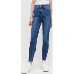 Jeansy skinny - Granatowy. Niebieskie jeansy damskie Reserved. Za 89,99 zł.