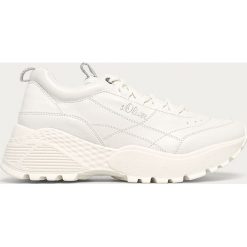 S. Oliver - Buty. Białe buty sportowe damskie S.Oliver, z gumy. Za 239,90 zł.