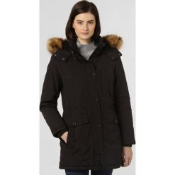 Marie Lund - Parka damska, czarny. Czarne parki damskie prążkowane. Za 349,95 zł.