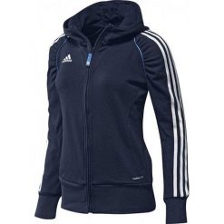 Bluzy rozpinane damskie: Adidas Bluza sportowa damska T12 Hoody X13651 granatowa r. 46