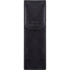 Etui na długopisy. Czarne etui damskie Wittchen, ze skóry. W wyprzedaży za 79,90 zł.