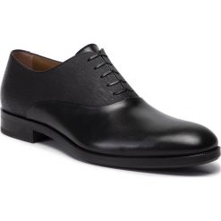 Półbuty BOSS - Stanford 50413418 10209087 01 Black 001. Czarne buty wizytowe męskie Boss, ze skóry, bez zapięcia. Za 1489,00 zł.